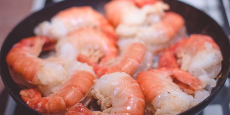 cooking shrimp for dogs
