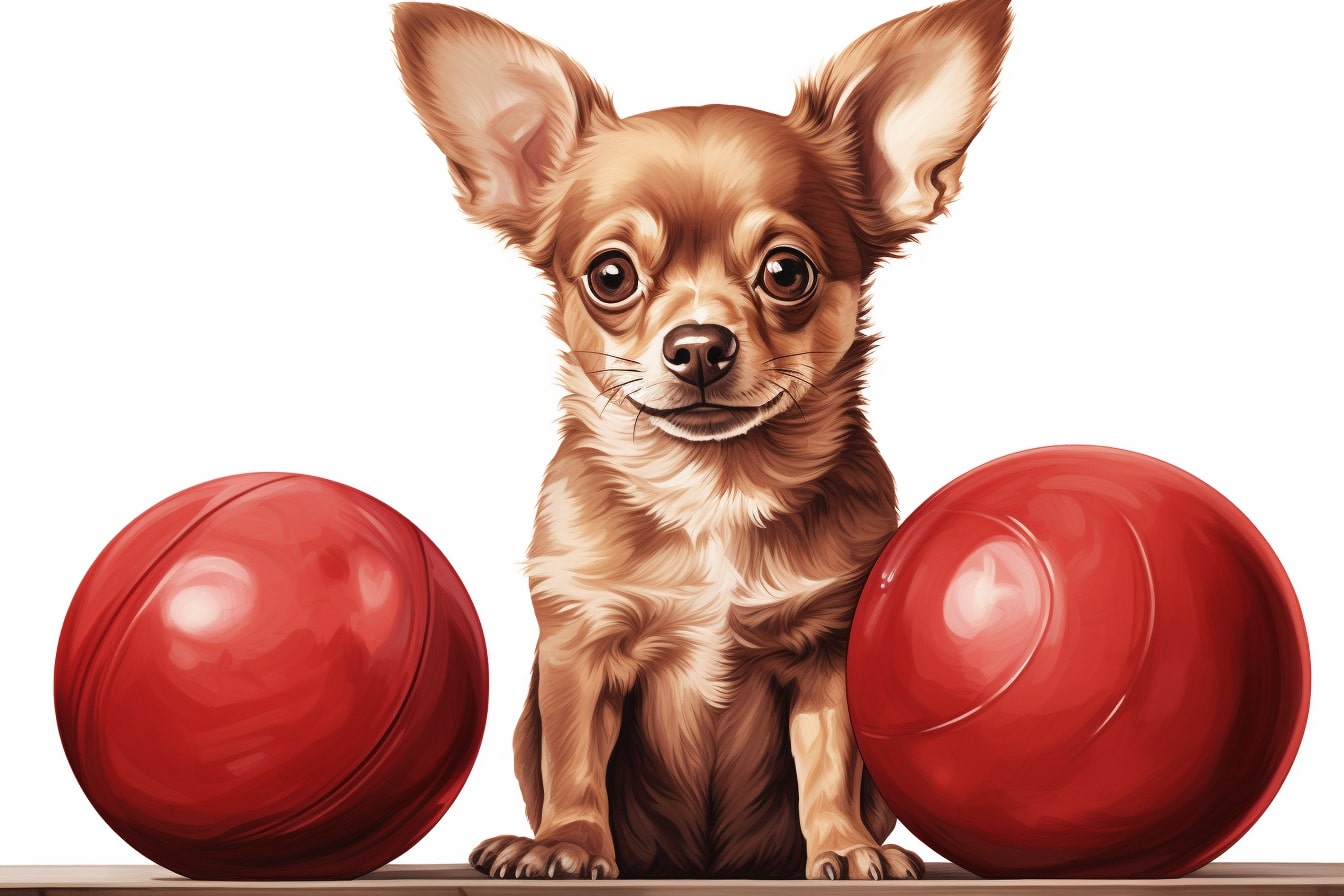 dogs balls red and irritated